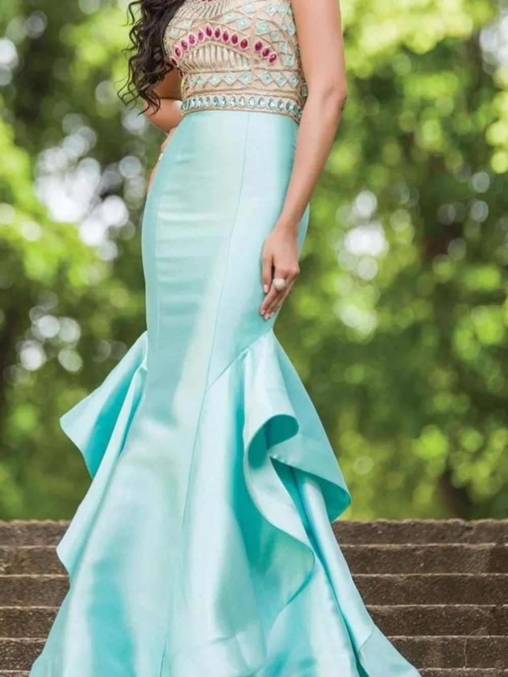 Jovani Mermaid Evening Gown/Prom Dress